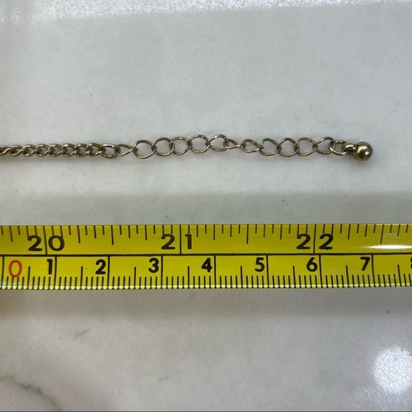 Gold and Ivory Enamel Flying Peace Dove Bird with Rhinestones Necklace - Picture 6 of 6